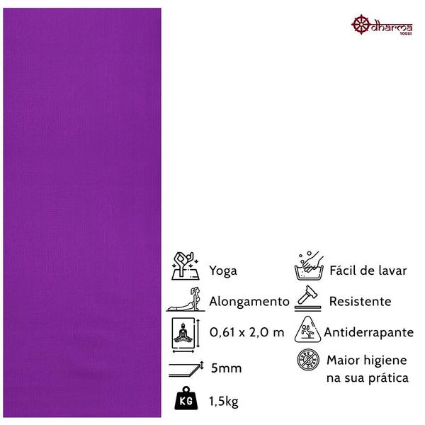 Imagem de Yoga Mat Premium Roxo