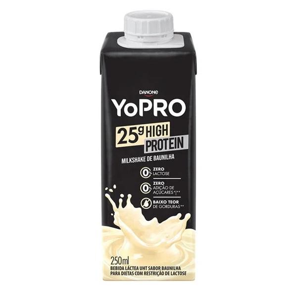 Imagem de YOPRO 25g Proteinas Milkshake Baunilha 250ml (5 unidades)