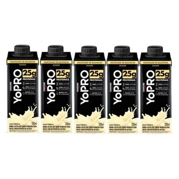 Imagem de YOPRO 25g Proteinas Milkshake Baunilha 250ml (5 unidades)