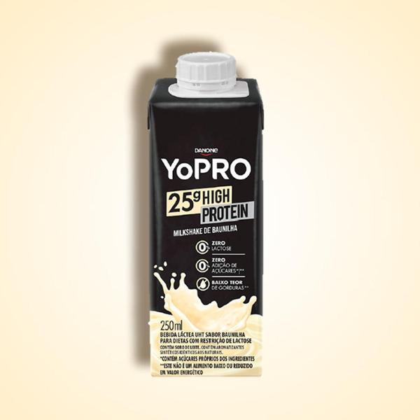 Imagem de Yopro 25G Proteinas Milkshake Baunilha 250Ml (5 Unidades)