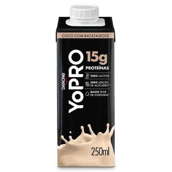 Imagem de Yopro Bebida Láctea Coco com Batata Doce 15g de Proteínas 250ml