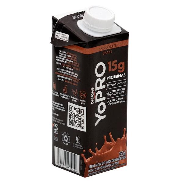 Imagem de YoPRO bebida láctea UHT 250ml Danone 15g de proteínas - Unidade