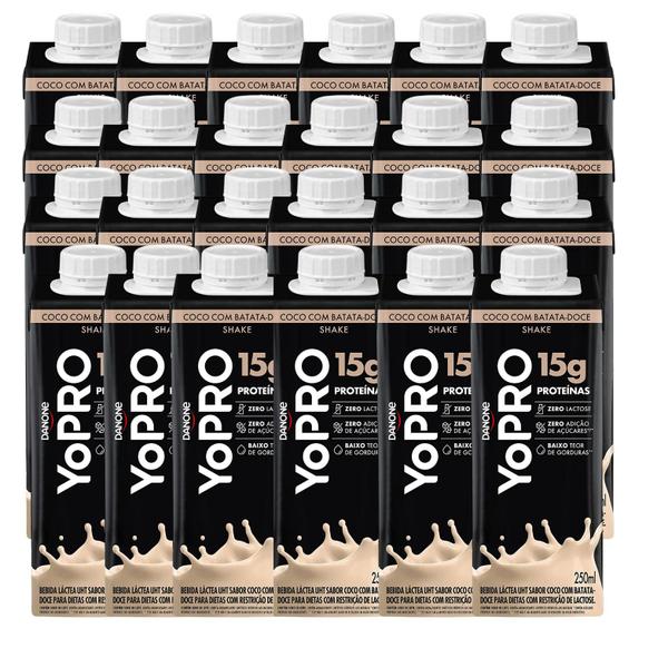 Imagem de Yopro Whey 15g Proteína Danone Zero Lactose  - 24 Unidades