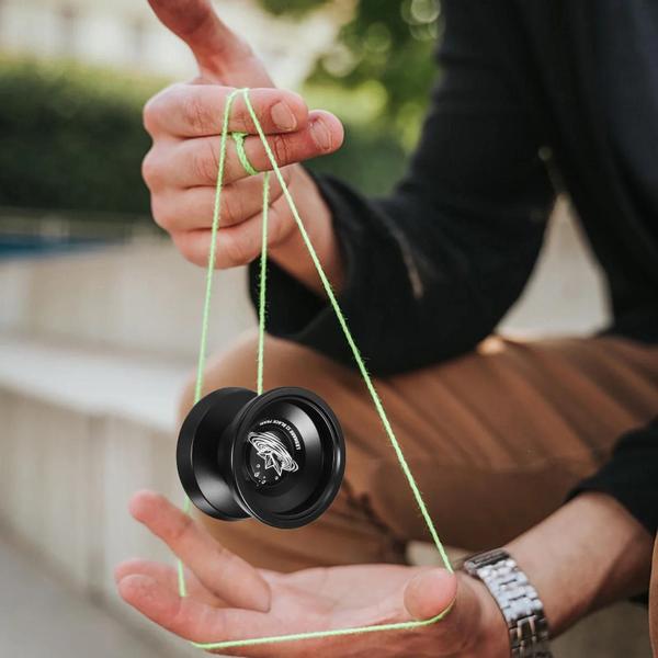 Imagem de Yoyo Profissional de Alumínio e Aço Inoxidável - Brinquedo Colorido para Crianças