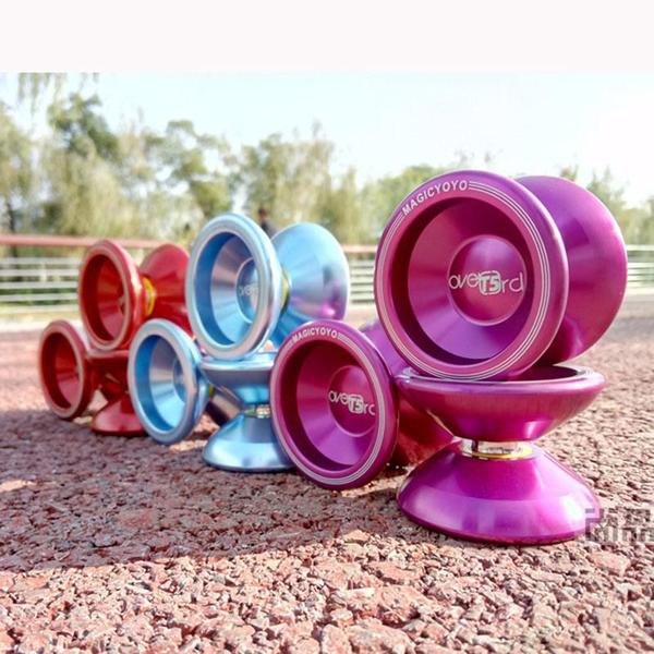 Yoyo Profissional Magicyoyo T5 Roxo Rolamento Côncavo ioiô de alumínio + 5 cordas de yo-yo Imagem de Yoyo Profissional Magicyoyo T5 Roxo Rolamento Côncavo ioiô de alumínio + 5 cordas de yo-yo