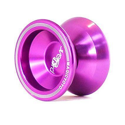 Yoyo Profissional Magicyoyo T5 Roxo Rolamento Côncavo ioiô de alumínio + 5 cordas de yo-yo Imagem de Yoyo Profissional Magicyoyo T5 Roxo Rolamento Côncavo ioiô de alumínio + 5 cordas de yo-yo
