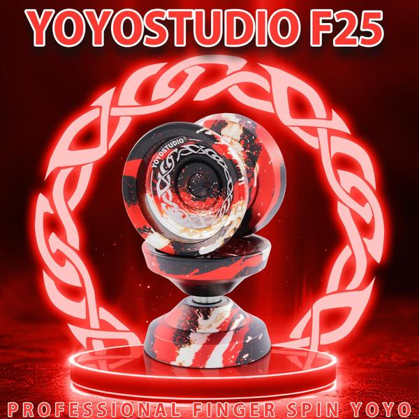 Imagem de Yoyo YOYOSTUDIO F25 Finger Spin Professional com kit de acessórios