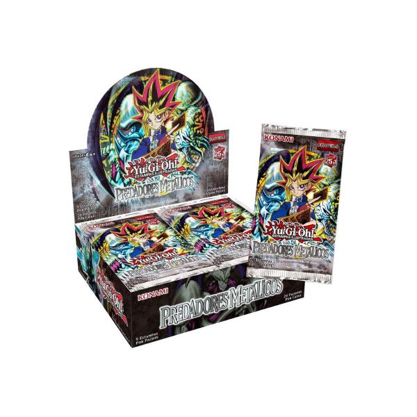 Imagem de Yu-Gi-Oh! Caixa de Booster Predadores Metálicos- Konami