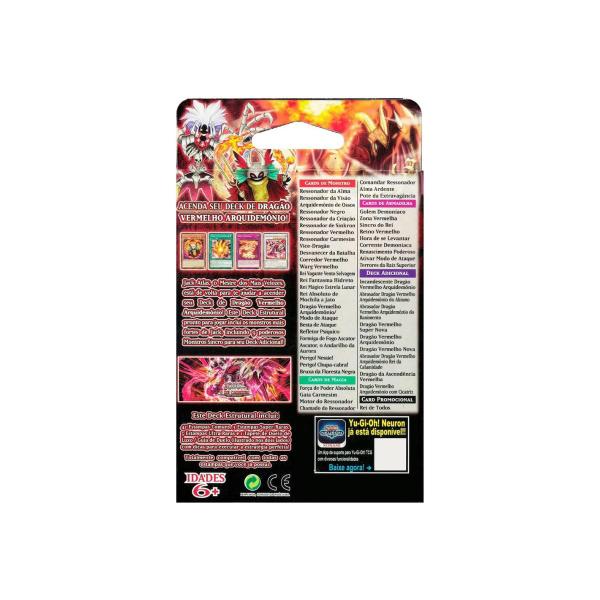 Imagem de Yu-Gi-Oh! Deck Estrutural O Rei Carmesim