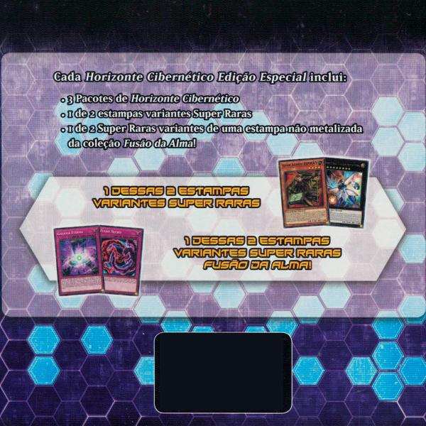 Yugioh Box 10 Horizonte Cibernético Booster Edição Especial Português - Konami Imagem de Yugioh Box 10 Horizonte Cibernético Booster Edição Especial Português