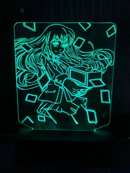 Imagem de Yumeko Jabami Kakegurui Anime, Luminária Led 16 cores, Decoração