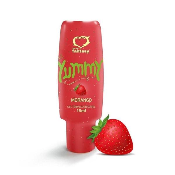 Imagem de Yummy Gel Térmico Comestível Morango 15 Ml