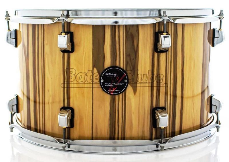 Imagem de Zabumba Odery Equalizer Pure Natural Trees EQL.ZB18-PNT 18x10 com Peles Evans Exotic Apple Wood