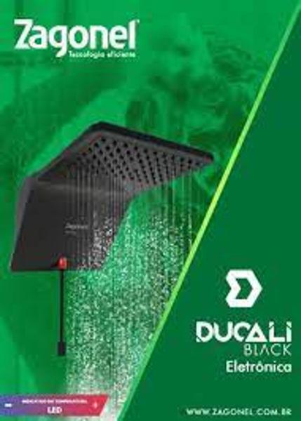 Zagonel ducha eletrônica ducali 7500w 220v - PRETA- BLACK Imagem de Zagonel ducha eletrônica ducali 7500w 220v - PRETA- BLACK
