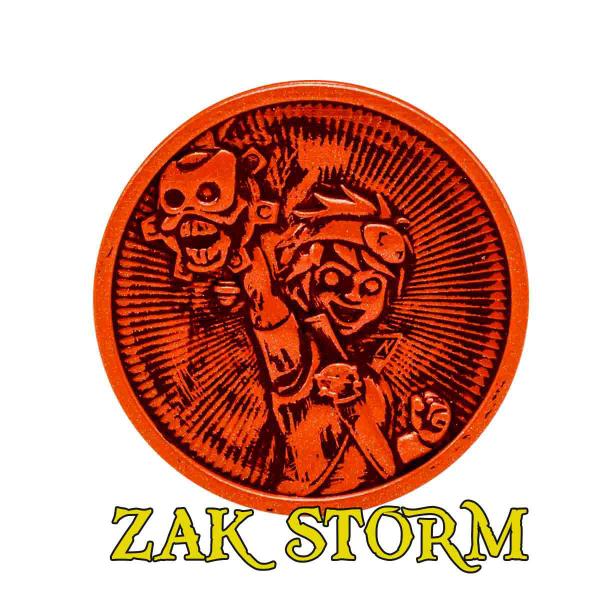 Imagem de Zak Storm Mini Boneco Articulado com Acessórios 7cm - Bandai