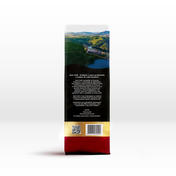 Zaro Café Especial Moderado em Grãos 500g Imagem de Zaro Café Especial Moderado em Grãos 500g