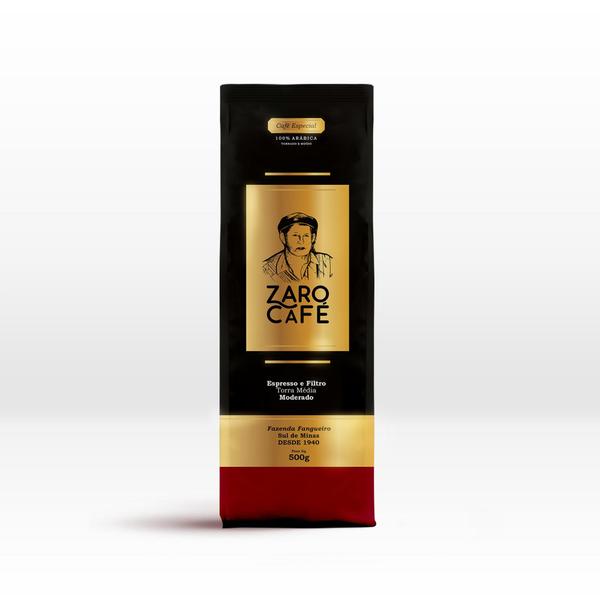 Zaro Café Especial Moderado Moído 500g Imagem de Zaro Café Especial Moderado Moído 500g