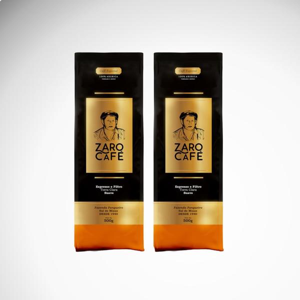 Zaro Café Especial Suave Moído 1kg Imagem de Zaro Café Especial Suave Moído 1kg
