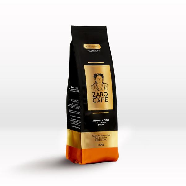 Zaro Café Especial Suave Moído 500g Imagem de Zaro Café Especial Suave Moído 500g