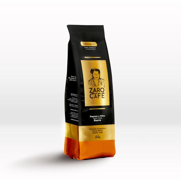Zaro Café Gourmet Torra Clara Moído 250g Imagem de Zaro Café Gourmet Torra Clara Moído 250g