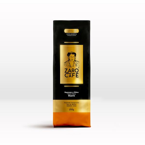 Zaro Café Gourmet Torra Clara Moído 250g Imagem de Zaro Café Gourmet Torra Clara Moído 250g