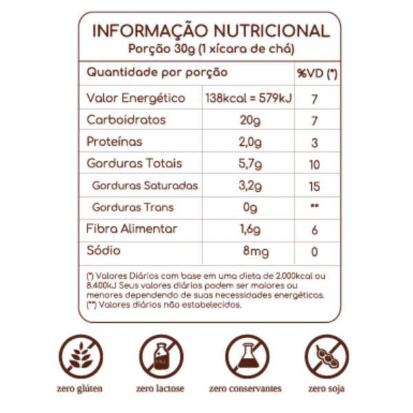 Zaytas Gotas De Chocolate 70% - Lascas De Brownie Sem Glúten 80g - Zaya Imagem de Zaytas Gotas De Chocolate 70% - Lascas De Brownie Sem Glúten 80g