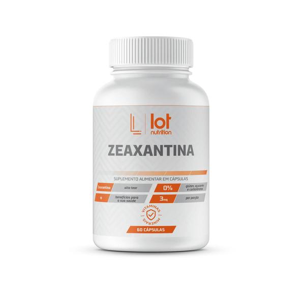 Imagem de Zeaxantina 3mg 60 cápsulas Lot Nutrition