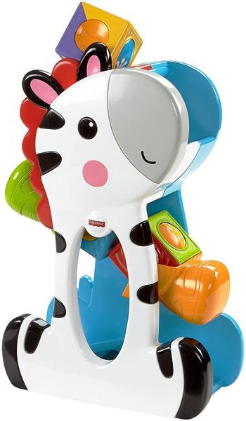 Zebra Blocos Surpresa Branco Fisher Price - Mattel Imagem de Zebra Blocos Surpresa Branco Fisher Price
