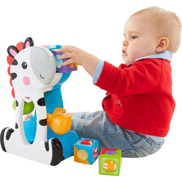 Imagem de Zebrinha Com Blocos Fisher Price - Mattel CGN63