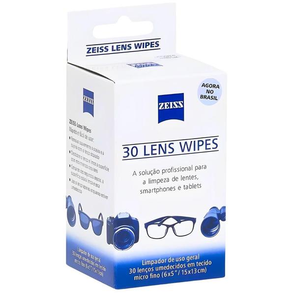 Imagem de Zeiss Lens Wipes com 30 unds/caixa