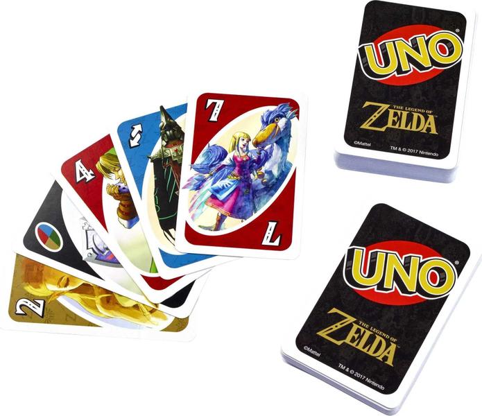 Imagem de Zelda Uno Card Game Special Legend Rule Exclusive Edition