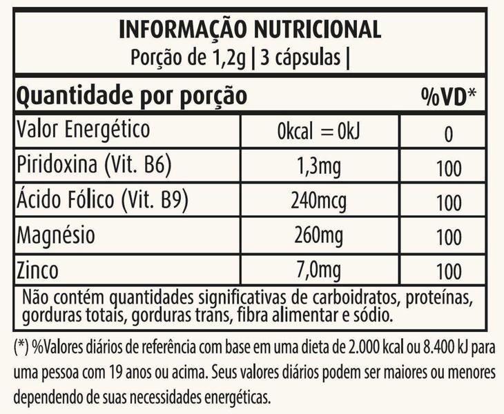 Imagem de Zen Suplemento com Vitaminas e Minerais 60 Cápsulas - Dna Verde - Apisnutri