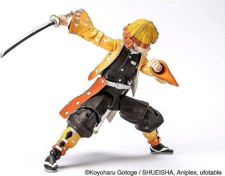 Imagem de Zenitsu Agatsuma Ultimate Legends - Figura Colecionável Demon Slayer 12cm