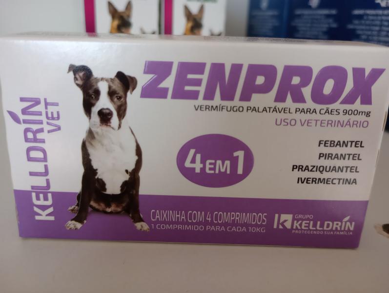 Imagem de ZENPROX 900mg (CÃES MED. PORTE) - KELLDRIN