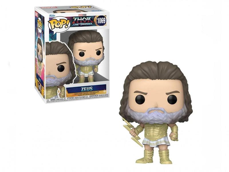 Imagem de Zeus 1069 Pop Funko Thor Love And Thunder Marvel - Funko Pop