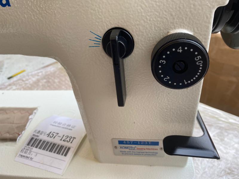 Zig Zag , 3 pontinhos , 2500 Ppm, Semi Industrial-YAMATA - Máquina