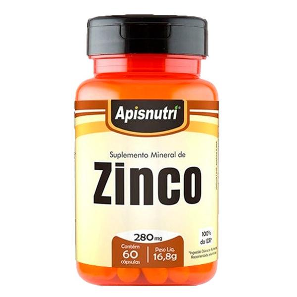 Zinco - 60 Cápsulas - Apisnutri Imagem de Zinco - 60 Cápsulas - Apisnutri