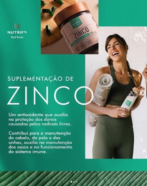 Imagem de Zinco com 29,59 mg de 60 Cápsulas-Nutrify