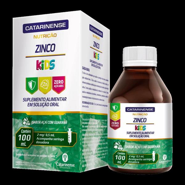 Imagem de Zinco Kids Açaí com Guaraná Catarinense Zero Açúcar - 100ml