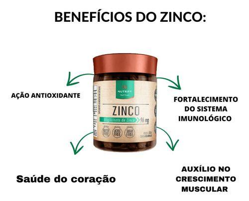 Zinco Quelato Bisglicinato Vegano 60 Capsulas Nutrify Imagem de Zinco Quelato Bisglicinato Vegano 60 Capsulas Nutrify