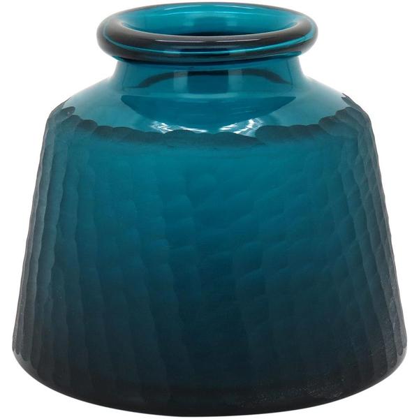 Imagem de ZINHA VASO 20x24x24cm VIDRO AZUL