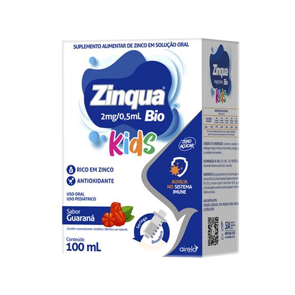 Imagem de Zinqua Bio Kids 2mg/0,5ml Solução Oral com 100ml