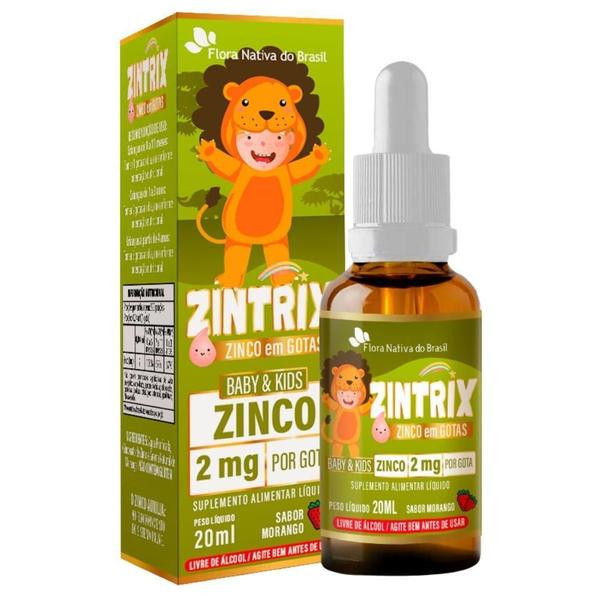 Imagem de Zintrix (Zinco Infantil) 20Ml - Flora Nativa