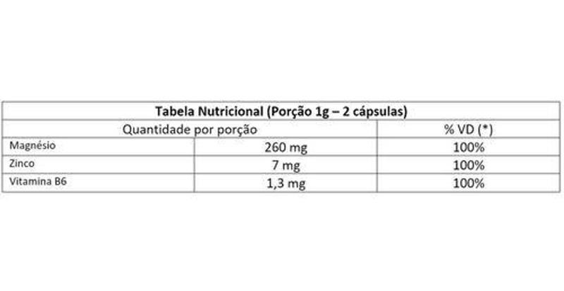 Imagem de Zma 500mg 60 Cápsulas - Flora Nativa