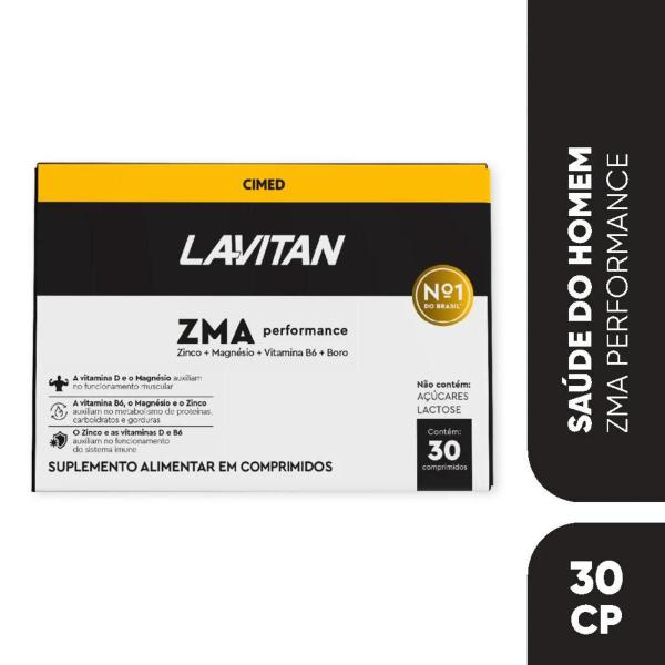 Imagem de ZMA LAVITAN Performance 30 Cápsulas - Cimed