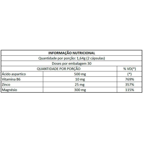 Imagem de ZMA Testo Booster (60 Cápsulas) - Integralmedica