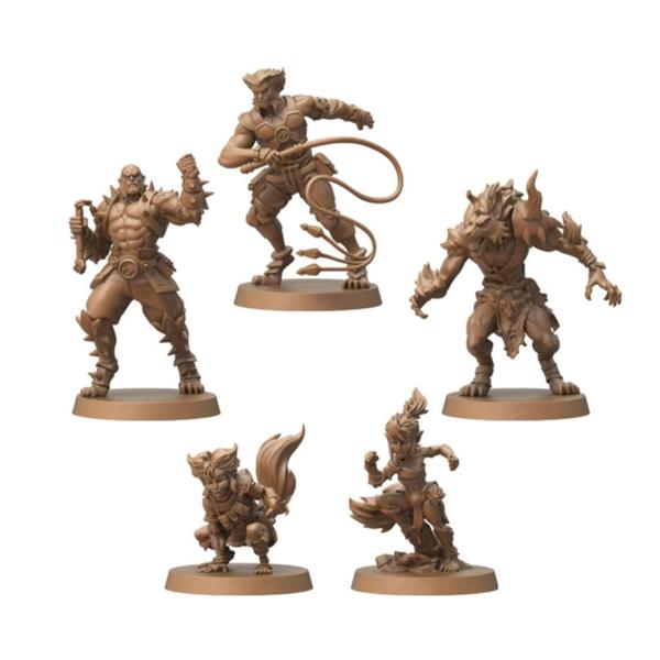 Imagem de Zombicide Black Plague Thundercats Character Pack 2 Expansão