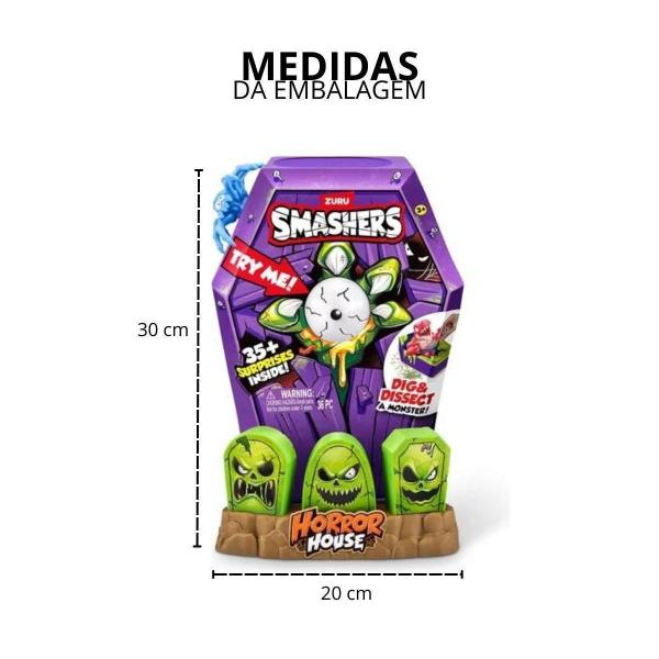 Zuru Smashers Horror House ul Series 1 Casa Do Terror Fun - Fun Brinquedos Imagem de Zuru Smashers Horror House ul Series 1 Casa Do Terror Fun