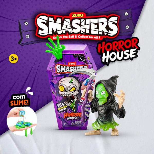 Zuru Smashers Horror House Verde C/ Acessórios F01736 - Fun - Fun Divirta-se Imagem de Zuru Smashers Horror House Verde C/ Acessórios F01736 - Fun
