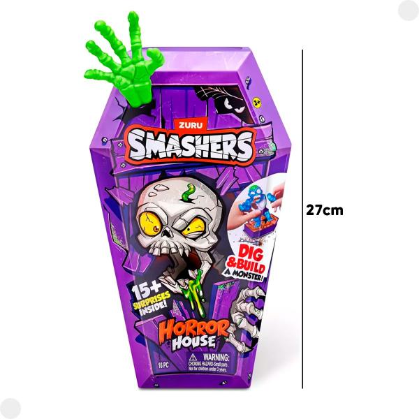 Zuru Smashers Horror House Verde C/ Acessórios F01736 - Fun - Fun Divirta-se Imagem de Zuru Smashers Horror House Verde C/ Acessórios F01736 - Fun